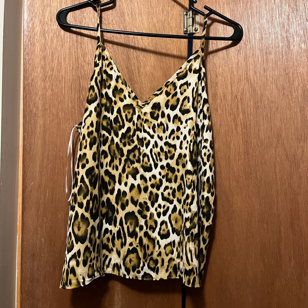 Leopard Print Women's Top